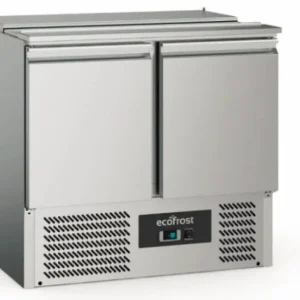 Snelle Levering Ecofrost Saladette | RVS | 240L | 2 deurs