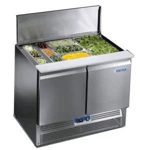 Speciale Aanbieding Afinox Saladette Werkbank met 2 deuren | Premium Kwaliteit