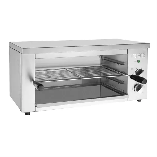 Beperkte Voorraad Buffalo Salamander-grill | RVS | 230V | 29,2(h) x 63,95(b) x 36,05(d)cm