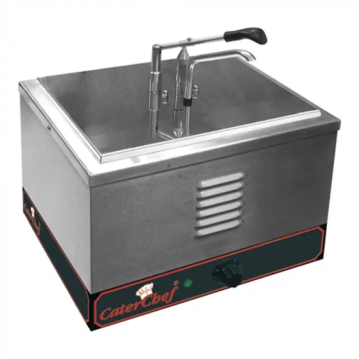 Nu Kopen CaterChefSausdispenser 9.2L | RVS | 27(H)x36,5(B)x36(D)cm