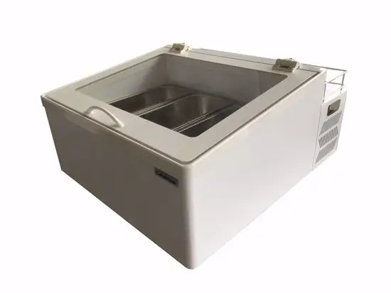Populair HorecaTraders Schepijsvitrine ICE 3 V LED FLAT