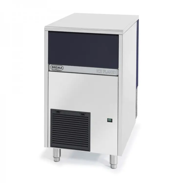Brema Schilferijsmachine | 105 kg/24h | 30 kg bunker | 500x660x800 mm Nieuw