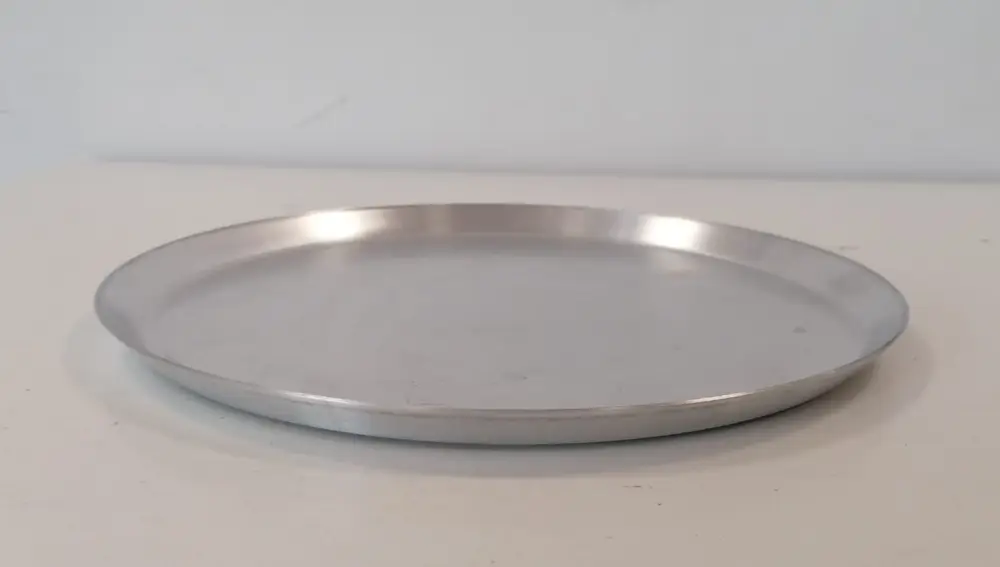 HorecaTraders Serveer plateau | RVS | Rond | Ø28 cm | Outlet Koopje