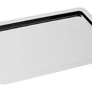 Bestseller HorecaTraders Serveerplateau | RVS | 26,5 x 32,5 cm | Outlet