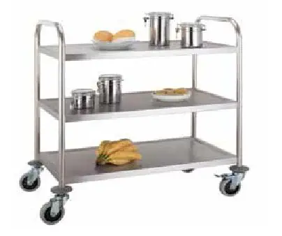 Snelle Levering Hendi Serveerwagen RVS 3 bladen
