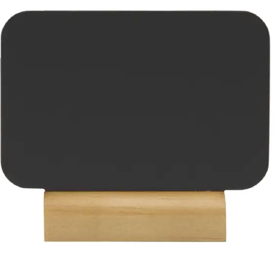 Gecertificeerd Securit Silhouette rechthoekige mini | Kunststof | incl. krijtstift| (4 Stuks)