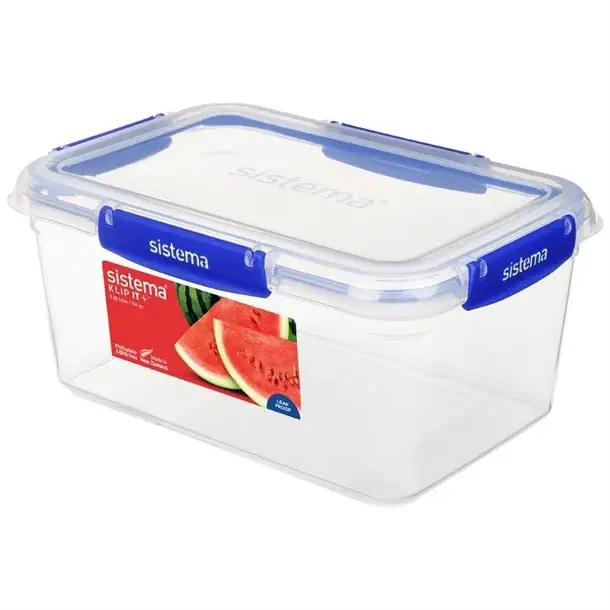 Sistema Klip It Plus rechthoekige vershouddoos | 12(h) x 23,5(b) x 17(d)cm | 3,3L Laatste Versie