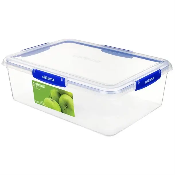 Meest Verkocht Sistema Klip It Plus rechthoekige vershouddoos | 12(h) x 35,5(b) x 23,5(d)cm | 7,5L