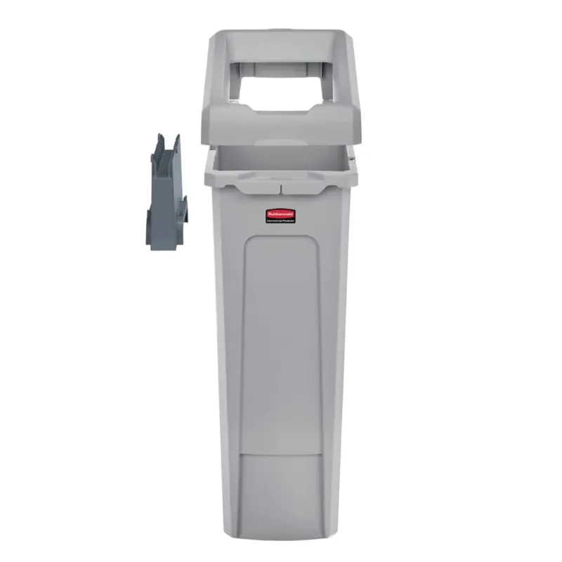 Rubbermaid Slim Jim afvalbak | 870x305x546 mm Uitverkoop