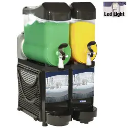 Beperkt Aanbod HorecaTraders Slush machine 2 x 10 Liter | 400 x 600 x (h)840 mm