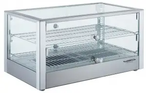 Combisteel Snackwarmhoudvitrine | 2 Roosters Snelle Levering