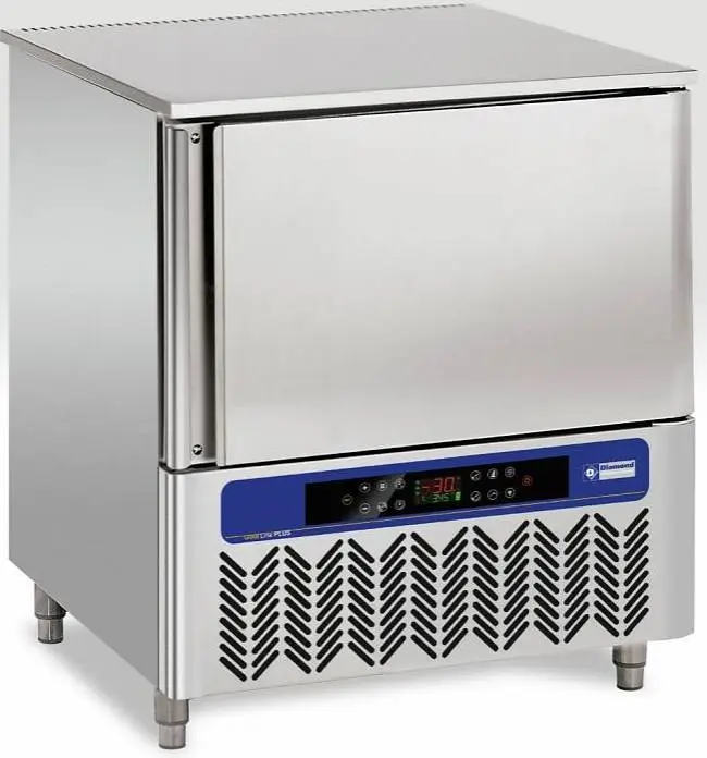 HorecaTraders Snelvriezer RVS | 5x GN1/1 Betrouwbaar