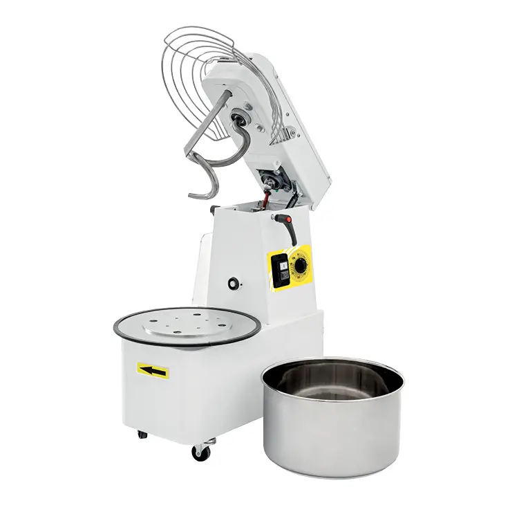 Speciale Aanbieding HorecaTraders Spiraalmixer | 16 liter | afneembare kom en kantelbare kop