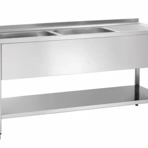 Aanbieding Bartscher Spoeltafel met 2 spoelbakken