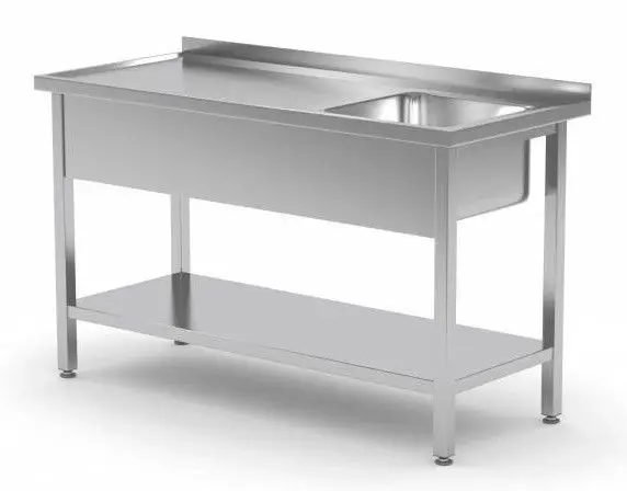 Must-Have Combisteel Spoeltafel RVS Professioneel | 3 Formaten | Spoelbak Rechts
