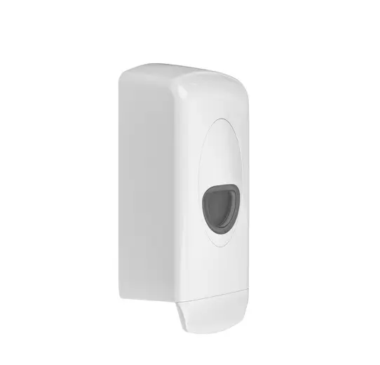 HorecaTraders Zeepdispenser 1000 ml Kunststof Navulbaar Wit Favoriet
