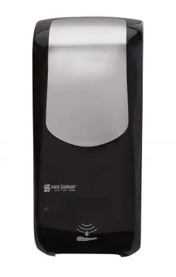 HorecaTraders Zeepdispenser Met Sensor Zwart | 900 ML Finale Uitverkoop