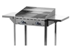 Seizoensaanbieding Hendi Zijblad voor Green Fire barbecues