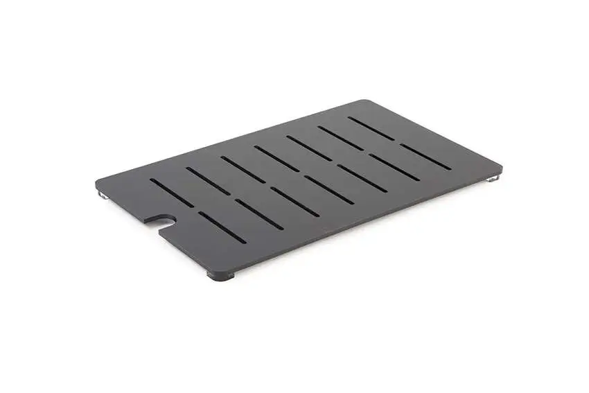 Bestel Nu HorecaTraders Zwart Bodemrooster |Voor Schotel 280x210mm | L235 x B165 x H13 mm