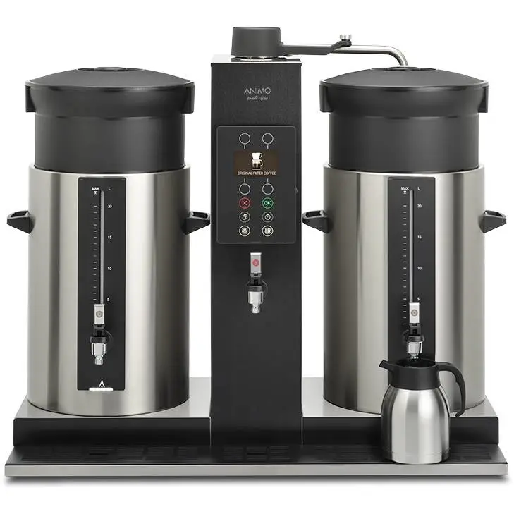 Animo Koffiezetmachine| Incl. Waterkoker| 2 Containers | 3 formaten Shop Nu