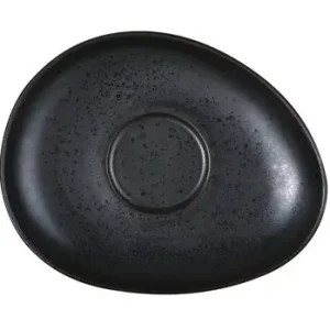 Olympia Zwarte Schotels | Porselein | 12,8 x 16 cm Weekendaanbieding