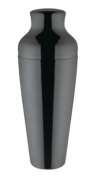 Olympia Zwarte Titanium Cocktailshaker | 55cl Gratis Retour