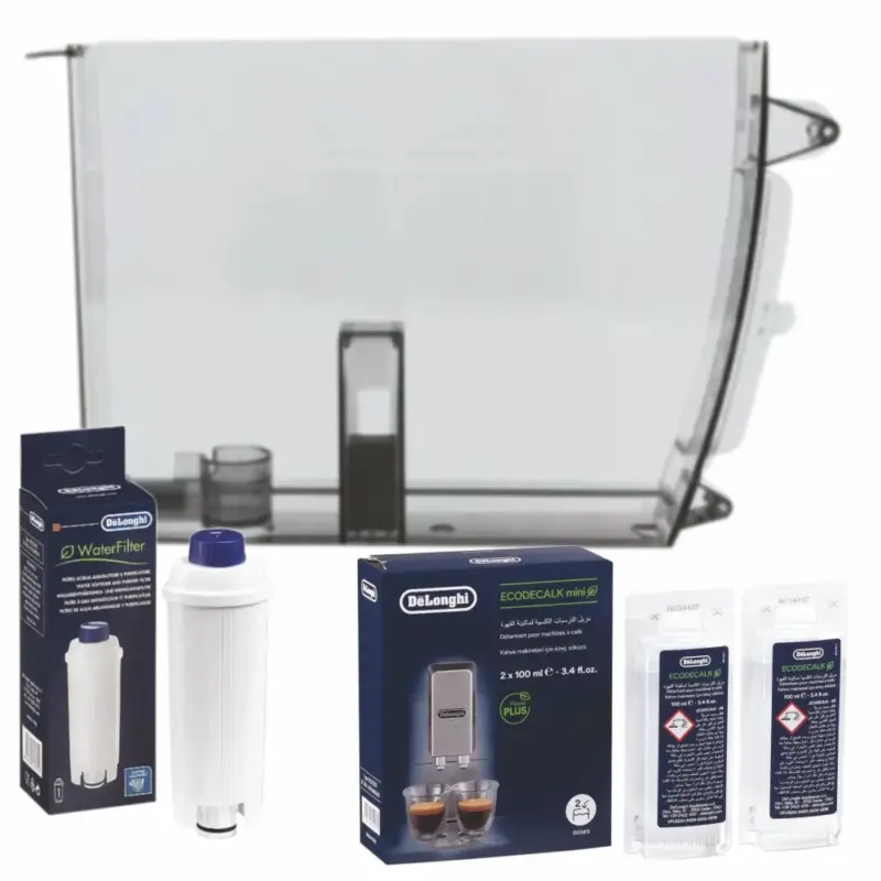 Delonghi Onderhoudsset Koffiemachine Waterreservoir + Waterfilter + Ontkalker AS13200250 Goedkoop