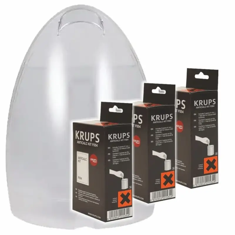 Krups Onderhoudsset Koffiemachine Waterreservoir + 3x Ontkalkingsset MS-622735 Direct Beschikbaar