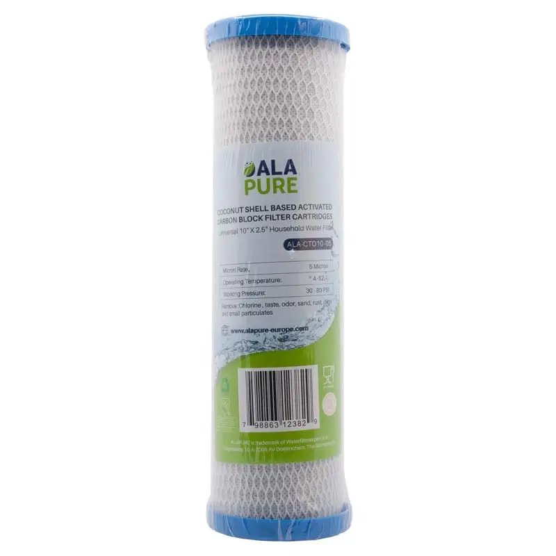 Betaalbaar Alapure Koolstoffilter Carbon Blok ALA-CTO10-05