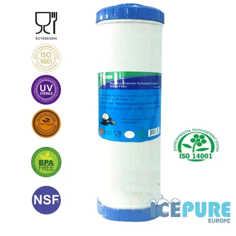 Alapure 20inch Big Blue GAC Koolstof Waterfilter ALA-GAC20BB Speciale Aanbieding