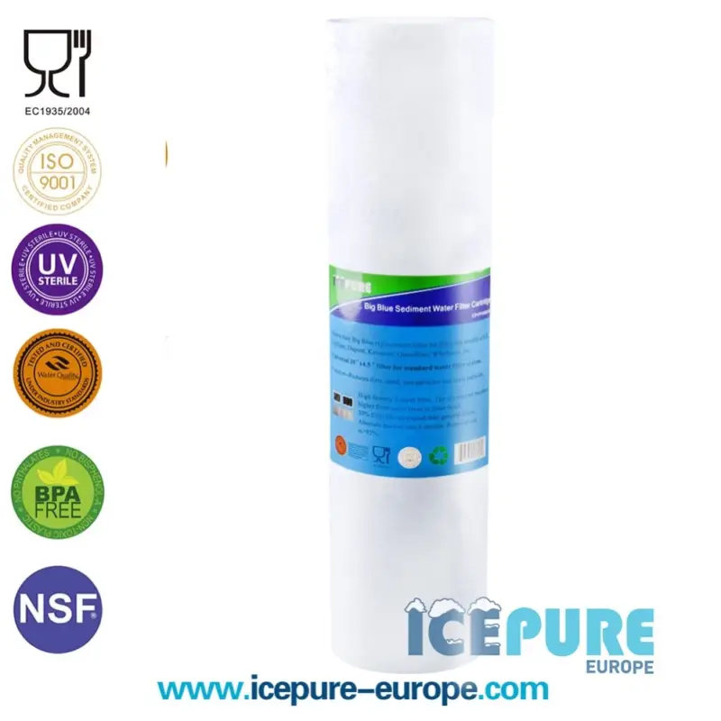 Beperkte Voorraad Alapure 20inch Big Blue Sedimentfilter 5 Micron ALA-PP20BB-05