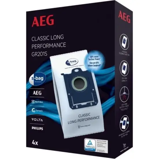 Electrolux Classic Stofzuigerzakken S-BAG Beperkte Voorraad