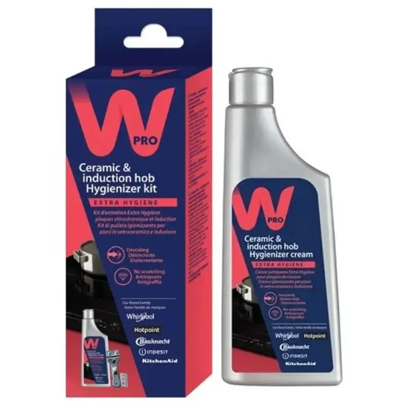 Favoriet Wpro Onderhoudsset Keramische Kookplaat KVC015 / 484000008418