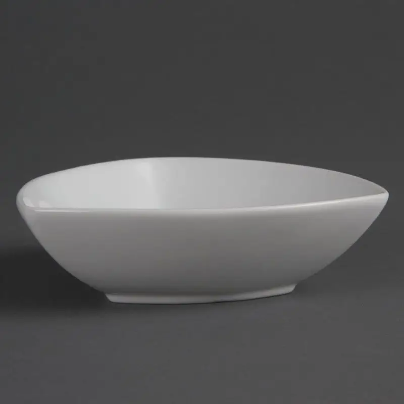 Olympia Whiteware afgeronde driehoekige schaaltjes 15,5cm Hete Deal
