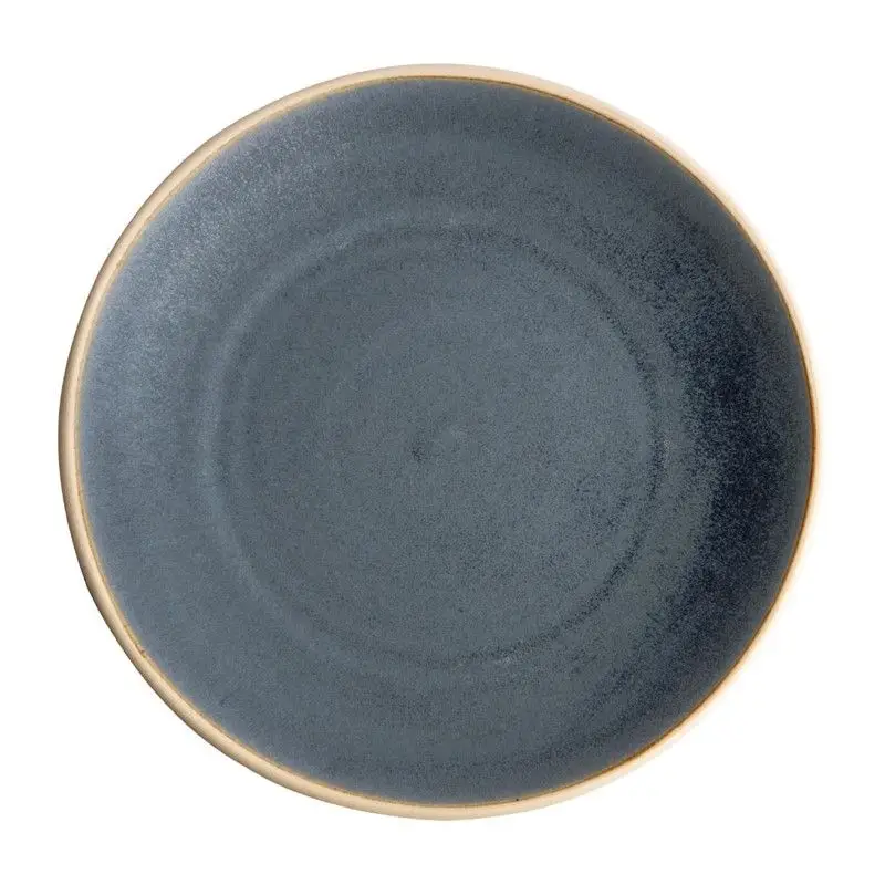 Nieuw Olympia Canvas gewelfde borden blauw graniet 27cm