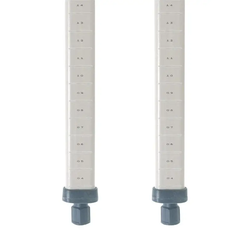 Metro Max Q polymeren staanders 159cm (2 stuks) Hoge Kwaliteit