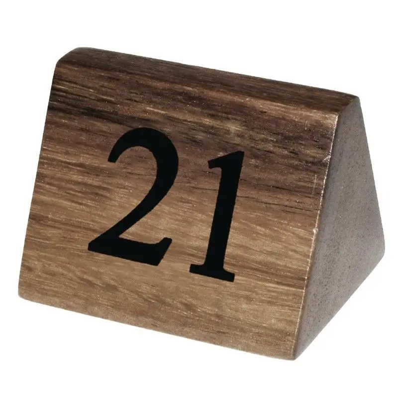 Olympia houten tafelnummers 21-30 Hete Deal