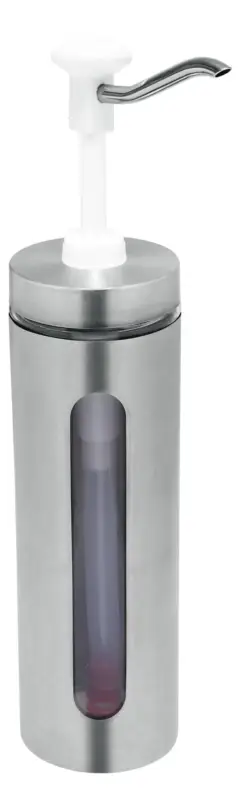 Beste Prijs 30ml sausdispenser met kijkvenster en witte drukknopbediening