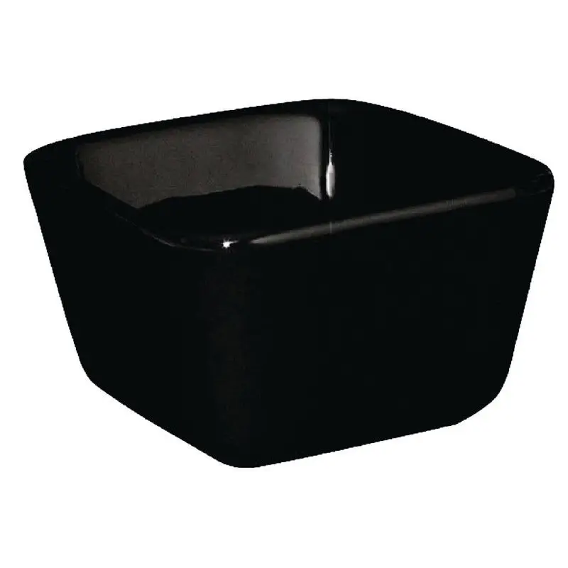 Olympia zwarte hoge mini schaal 7,5x7,5x5cm Rechtstreeks Van De Fabrikant