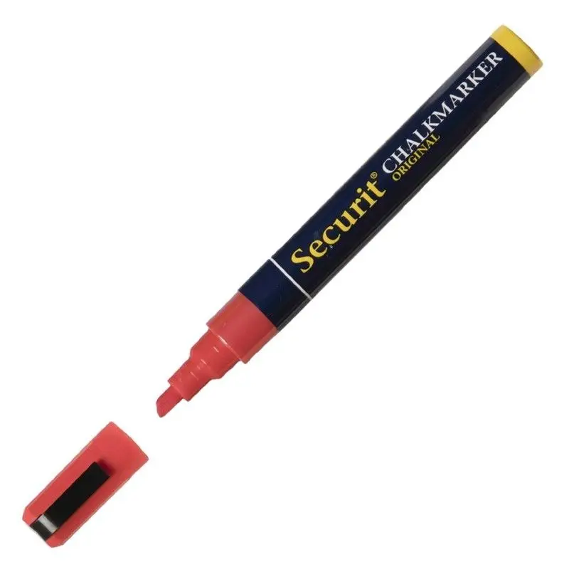 Securit wisbare krijtstift 6mm rood Bestel Nu