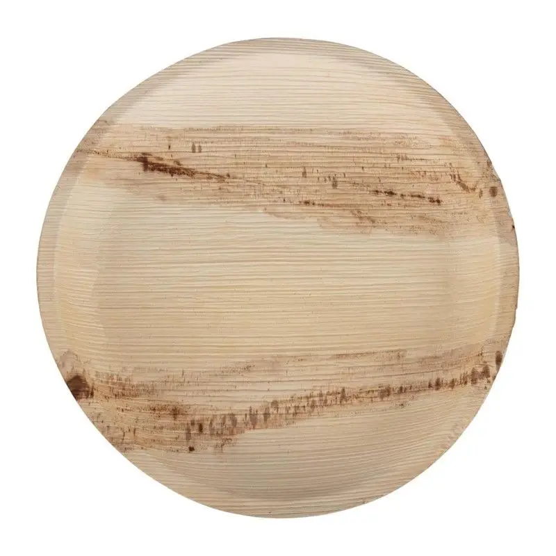 Alleen Vandaag Fiesta Green biologisch afbreekbare ronde palmbladborden 25cm
