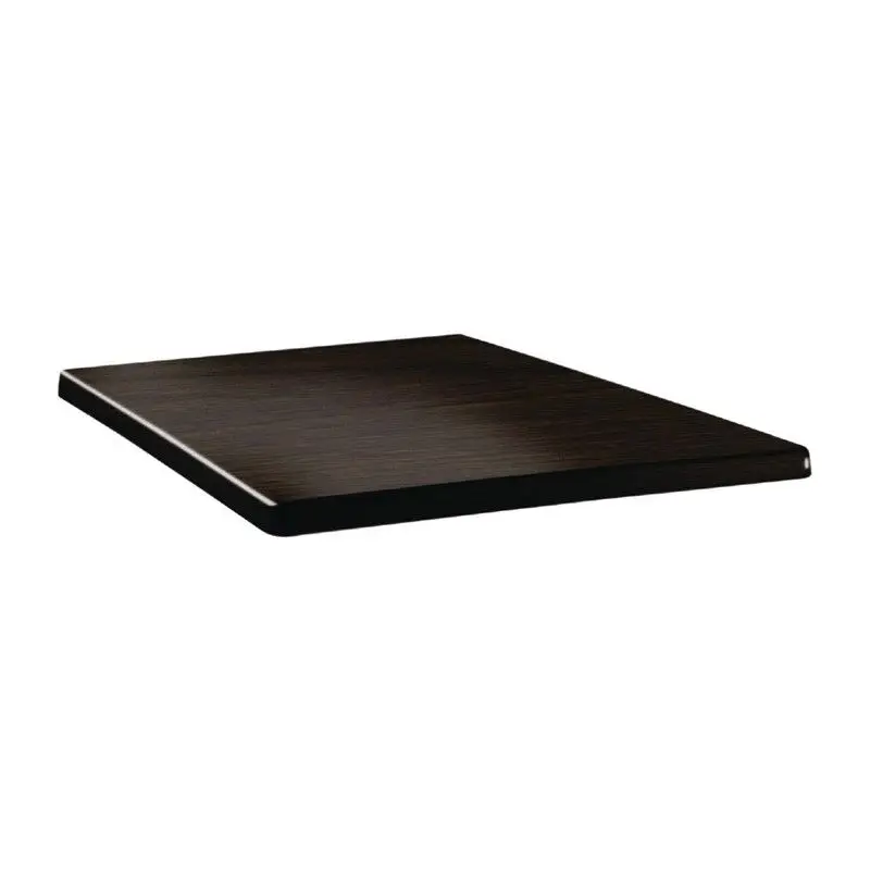 Voordeelprijs Topalit Classic Line vierkant tafelblad wengé 80cm