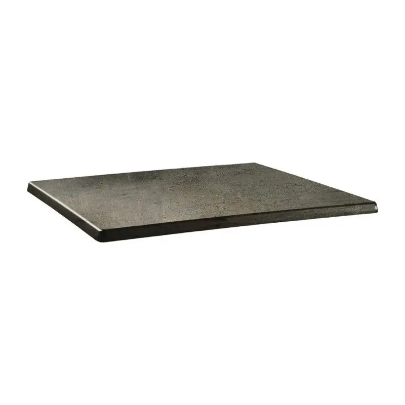 Topalit Classic Line rechthoekig tafelblad beton 110x70cm Gecertificeerd