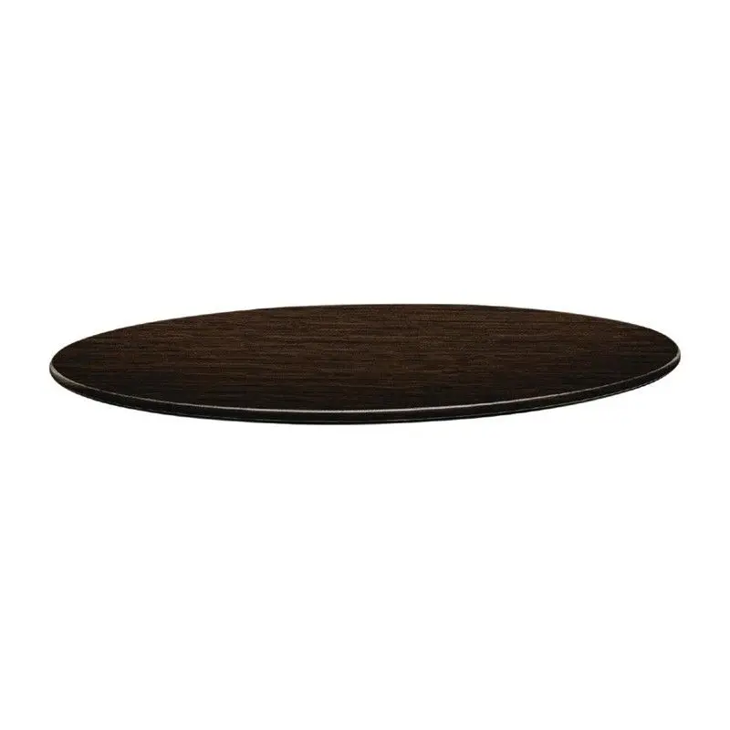 Topalit Smartline rond tafelblad wengé 80cm Aanbieding