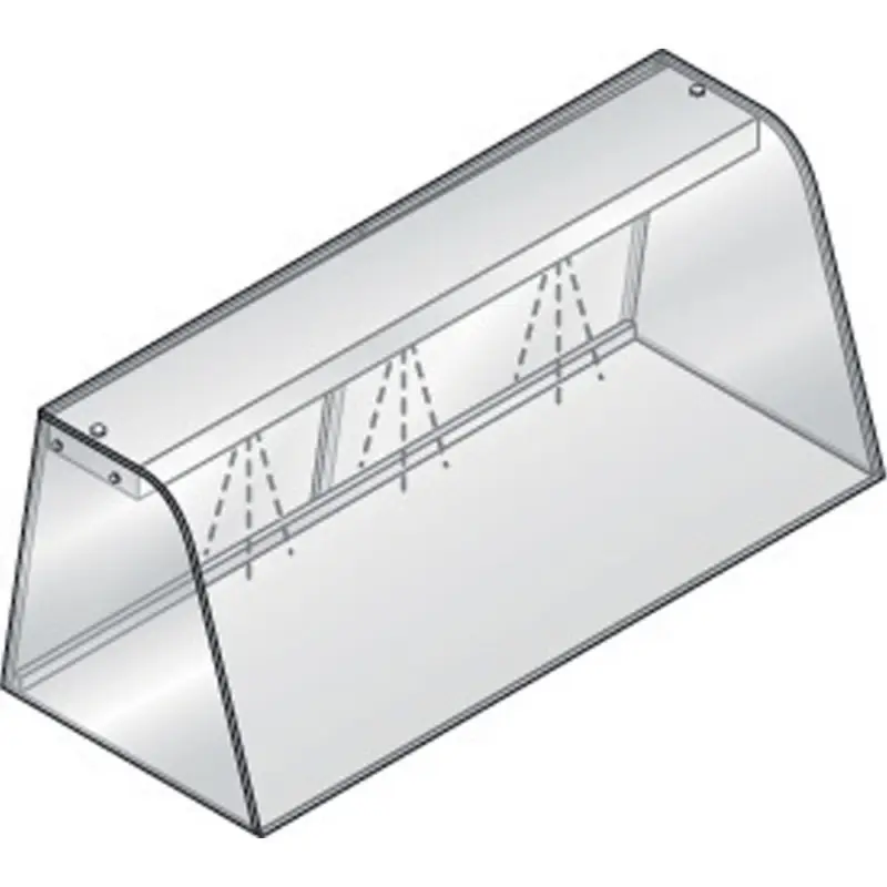 Vitrine met verlichtingselement (LED) gesloten, met schuifdeuren Snelle Levering