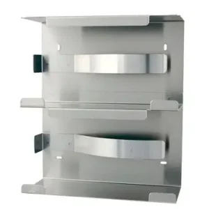 8489 - MediQo-line Handschoendispenser duo RVS Op = Op