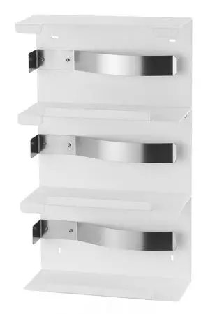 8499 - MediQo-line Handschoendispenser trio wit Direct Verzonden