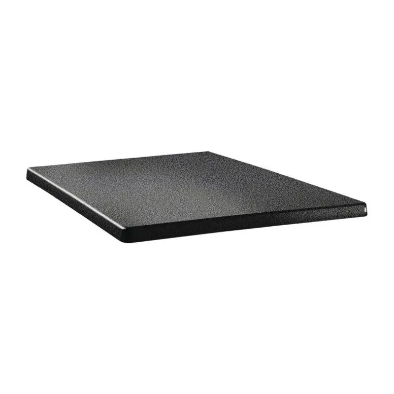 Topalit Classic Line vierkant tafelblad antraciet 80cm Tijdelijk Beschikbaar