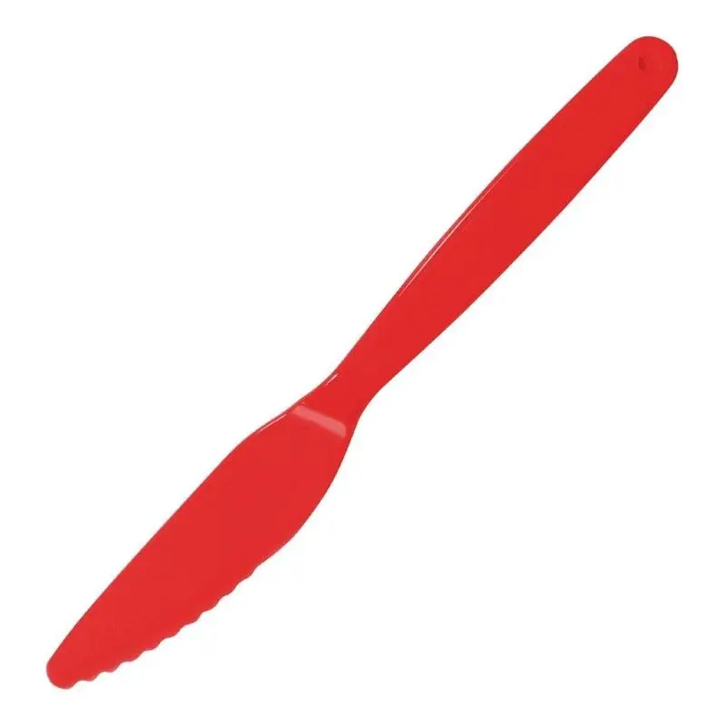 Olympia Kristallon mes 18cm rood Hoge Kwaliteit