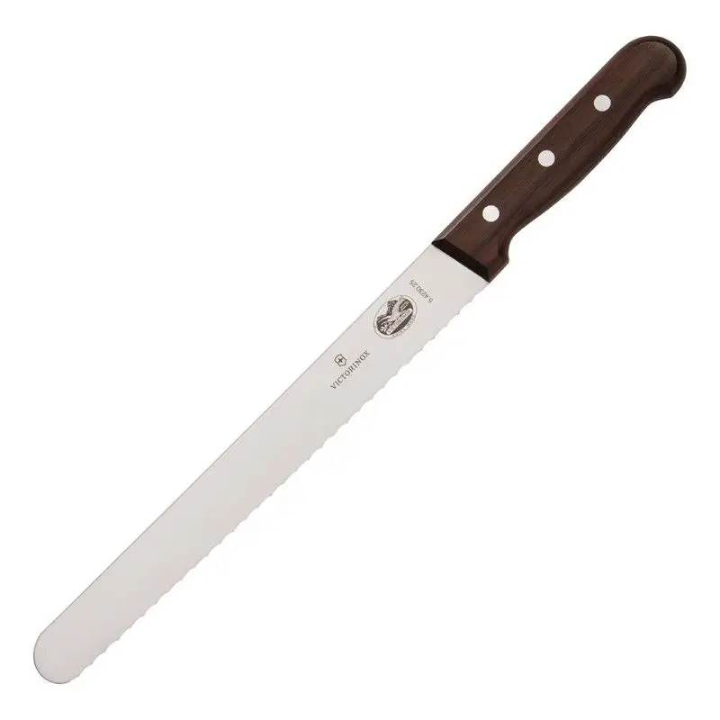 Victorinox gekarteld hammes met houten heft 25,5cm Tijdelijk Beschikbaar